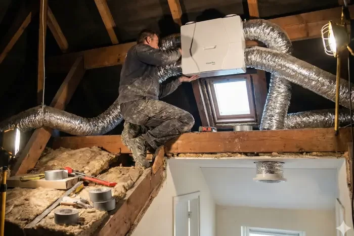 Rénovation et pose de VMC simple flux