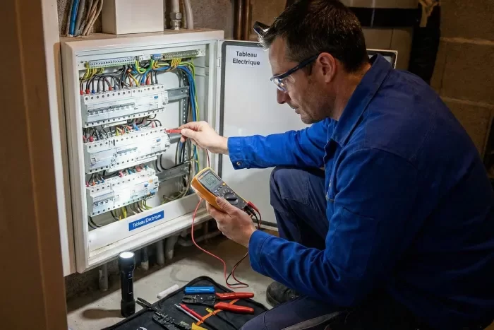 Recherche de panne &eacute;lectrique